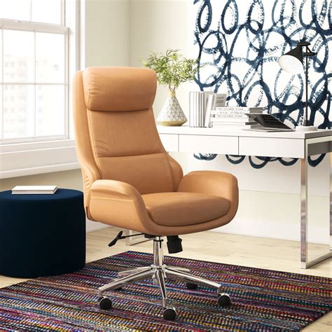 Harkness Faux Leather Executive Chair - Classy and Comfortable Office Seating